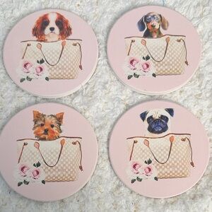 Amanda Greenwood Set of 4 assorted coasters